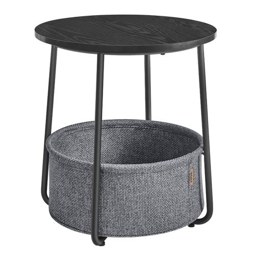 Odkládací stolek AKF-E1023 BK MDF matná černá