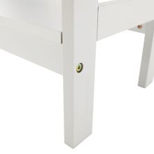 Konzolový stolek APOLOS MDF barva bílá