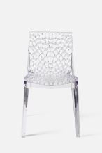 Jídelní plastová židle Gruvyer polykarbonát