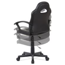Dětská otočná židle KA-V107 WT bílá
