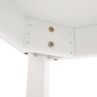 Konzolový stolek AMYNTAS MDF barva bílá (6)
