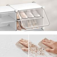 Botník, plast, bílá, ABO-E1033 WT (3)