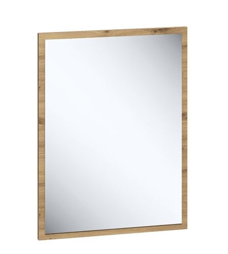 Zrcadlo WILLOW 65x50 cm, dub artisan