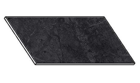 Kuchyňská pracovní deska 140 cm dark beton