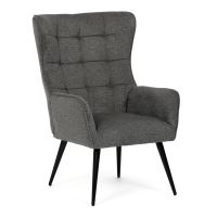 Relaxační křeslo AK-315 GREY2 látka šedá (13)