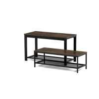 Botník, mdf, hnědá, ABO-W2124 OLW (6)