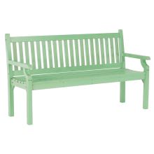 Dřevěná zahradní lavička KOLNA 150 cm, barva neo mint