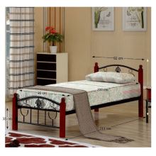 Kovová postel s roštem MAGENTA 90x200 cm