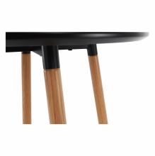 Barový stůl IMAM černá a dub