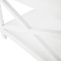 Konferenční stolek EDRIA MDF barva bílá polomat (3)