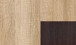 Postel VERONIKA 160x200 cm, dub sonoma a wenge (1)