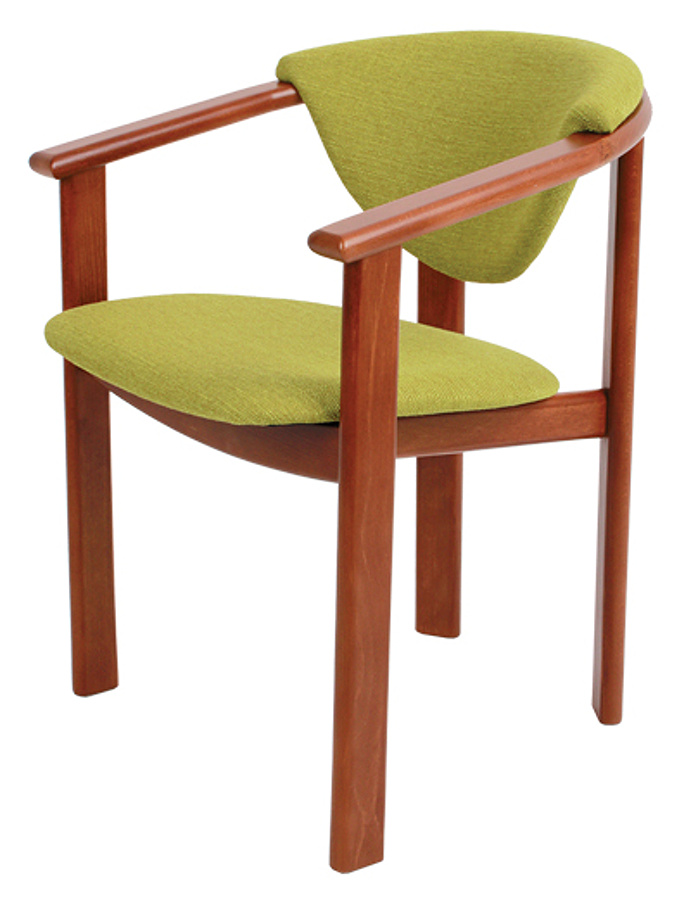 Designová jídelní židle s područkami Z166 Chaira, bukový masiv