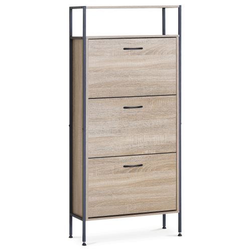 Botník, mdf, hnědá, ABO-G1009 OAK
