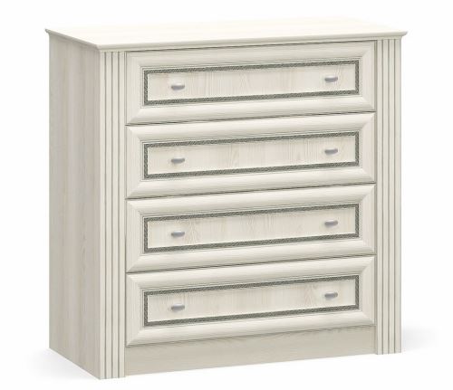 Komoda 4S BRISTOL NEW II š.92,5 cm, jasan sněhový