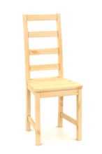 Jídelní židle B166 Mina celodřevěná, masiv borovice