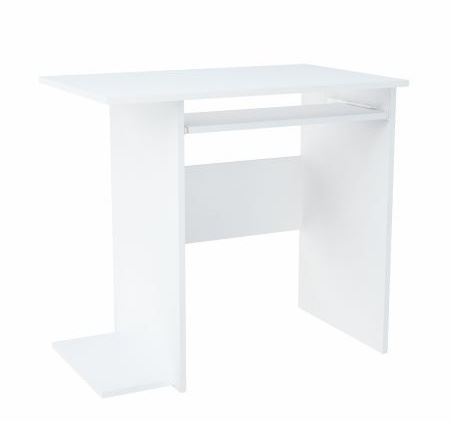 PC stolek NEO typ 1, šířka 80 cm, matná bílá