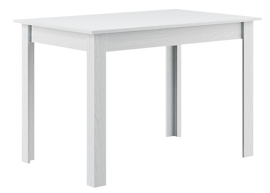Jídelní stůl JULIAN 110x80 cm, lamino bílá strukturální