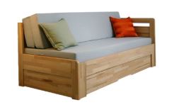 Rozkládací postel TANDEM ORTHO 90-180x200 cm, český výrobek