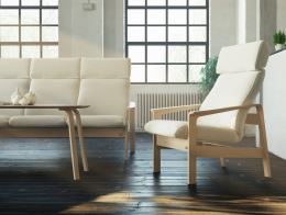 Designové dvojkřeslo SIRA český výrobek (3)