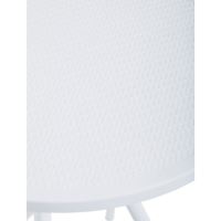 Zahradní stůl DT-X7007 WT plast bílý (11)