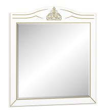 Zrcadlo MILAN bílý mat