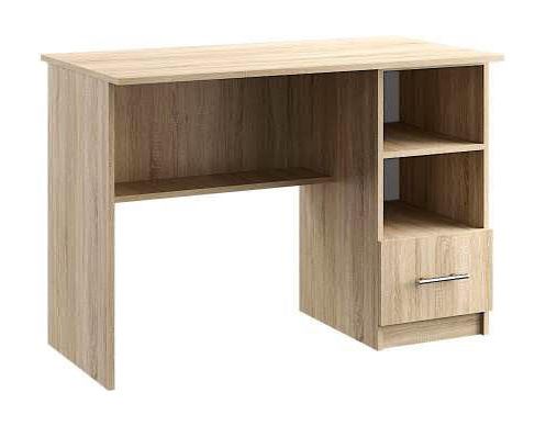 Pracovní stůl OFFICE KIT 4, š.110 cm, pravý, dub sonoma