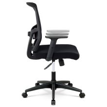 Kancelářská židle KA-B1012 BK látka/síťovina černá