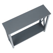 Konzolový stolek SONET MDF tmavě šedý lak