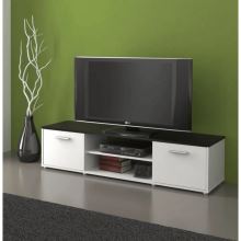 TV stolek ZUNO NEW 01 bílá/černá