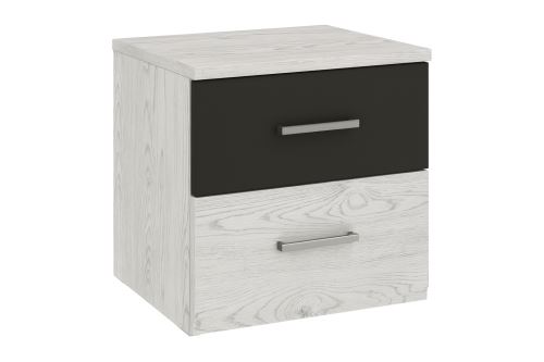 Noční stolek AGADIR antracit a light artwood