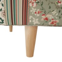 Křeslo ušák CHARLOT látka patchwork Viorica 1 (10)