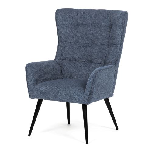 Relaxační křeslo AK-315 BLUE2 látka modrá