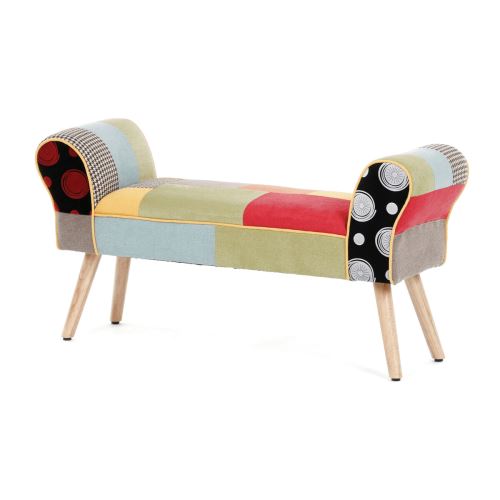Taburet AK-131 PW2 látka patchwork