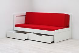 Rozkládací postel TANDEM KLASIK 90-180x200 cm, český výrobek (7)