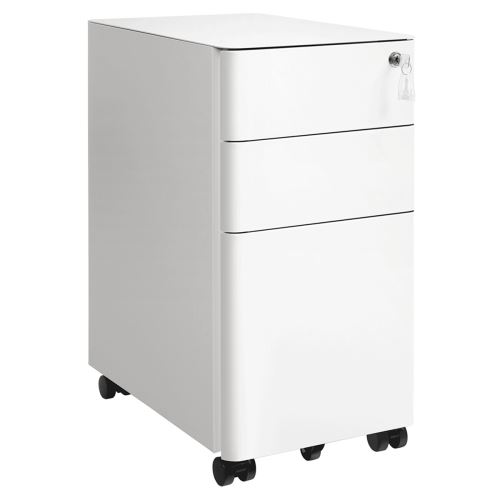 Kancelářský kontejner AUK-E1130 WT kov bílý lak