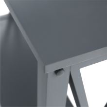 Konzolový stolek SONET MDF tmavě šedý lak