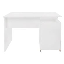 PC stůl, bílá, HANY NEW