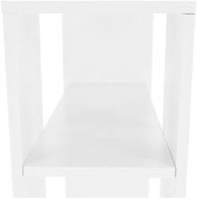 Příruční stolek ZOELA NEW bílý
