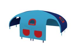 Domeček stan pro zábranu A B - tyrkysovo modrý