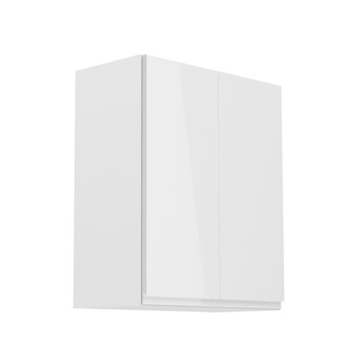 Horní skříňka, bílá/bílý extra vysoký lesk, AURORA G602F