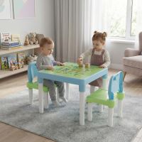 Dětský set 1+2, modrá/zelená/bílá, BALTO (19)