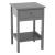 Noční stolek MALISE MDF barva šedá