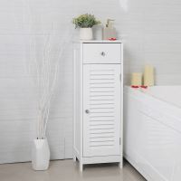 Koupelnová skříňka AUK-E1143 WT MDF matná bílá (3)
