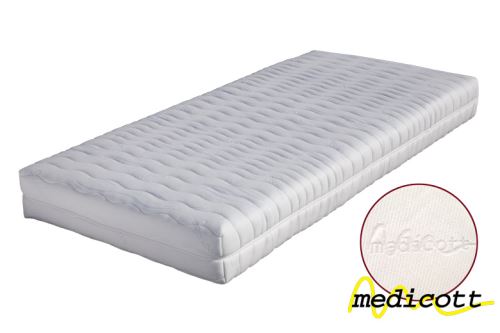 Matrace HELIOS HR studená pěna 90 x 200 cm + polštář Lukáš ZDARMA