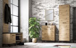 Komoda nízká 3D2S WILLOW 120 cm, dub artisan (1)