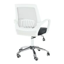 Kancelářská židle LANCELOT látka černá, síťovina šedá