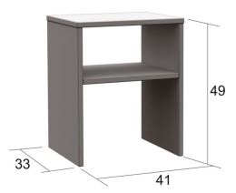 Noční stolek L303 lamino dle výběru, český výrobek