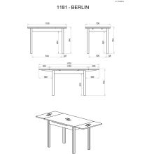 Jídelní set - komplet rohová lavice HALLE 165x125 cm + stůl MADRID a 2 ks židle RINGO, AKCE český výrobek