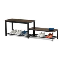 Botník, mdf, hnědá, ABO-W2124 OLW (1)
