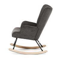 Houpací křeslo AK-373 GREY2 látka šedá (3)